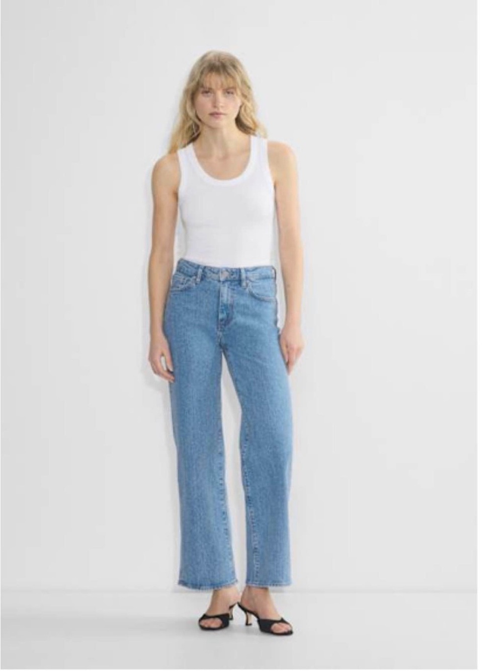 Denim Forum High-Rise Relaxed Fit Jeans